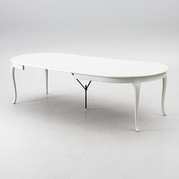 Matbord, 8 stolar, senbarockstil, 1900-tal.