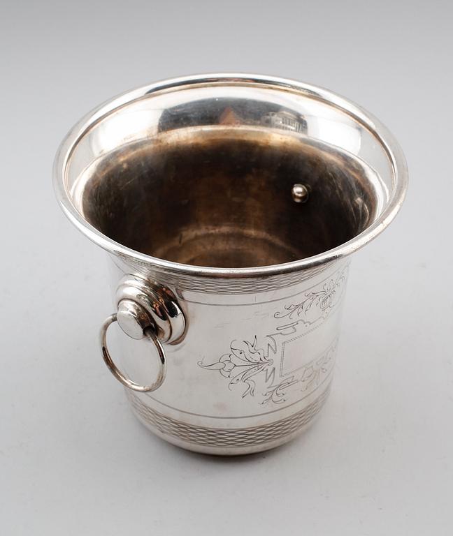 ISHINK, nysilver, AG Dufva, omkring år 1900.