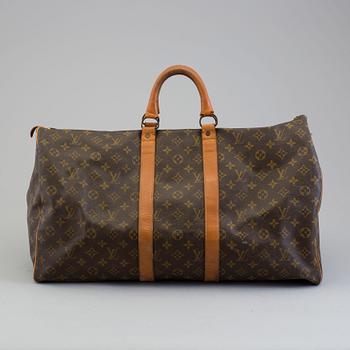LOUIS VUITTON, "keepall 55" bag.