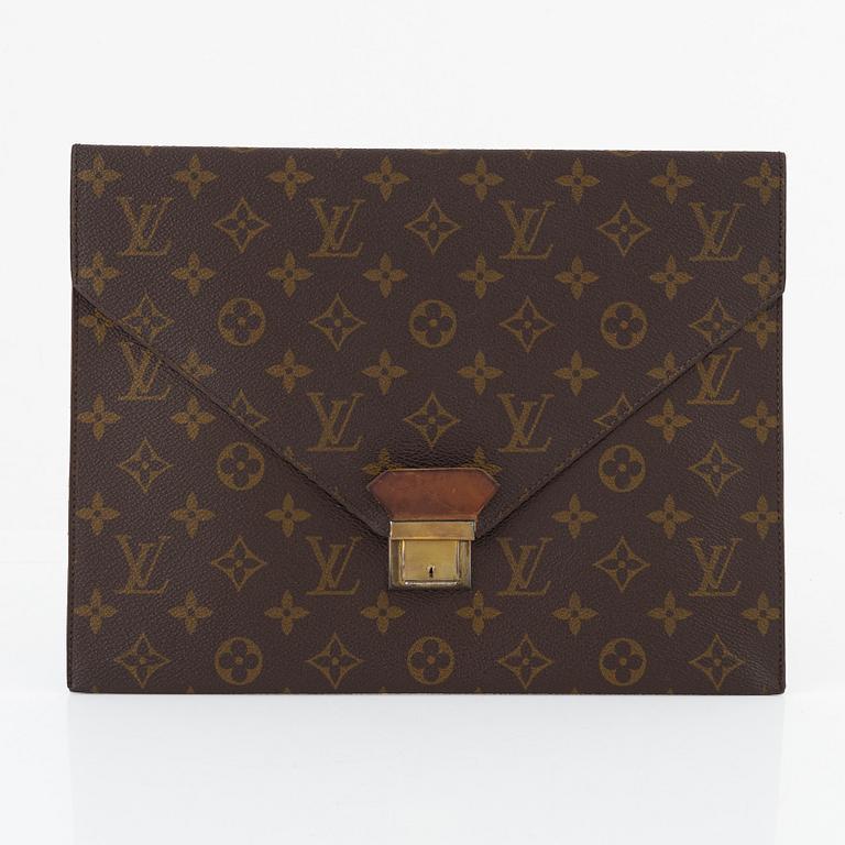 Louis Vuitton, clutch, vintage.