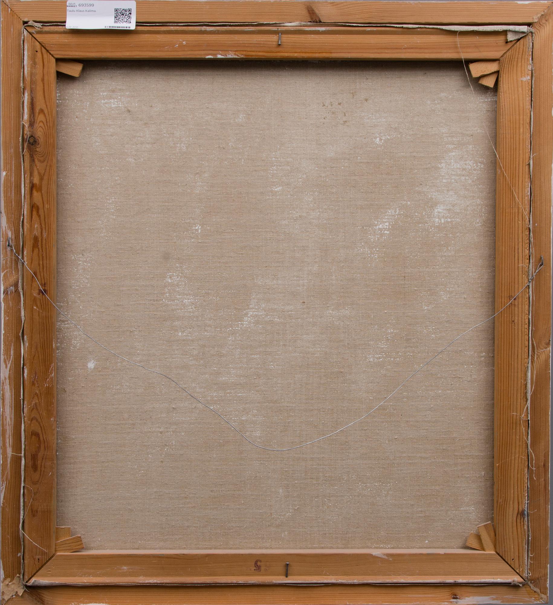 KLAUS KALIMA, olja på duk, signerad och daterad -77.