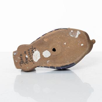 Lisa Larson, figurin, stengods, "Beata", Gustavsberg.