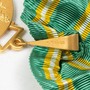 An 18K gold medal, Sporrong, Stockholm 1958.