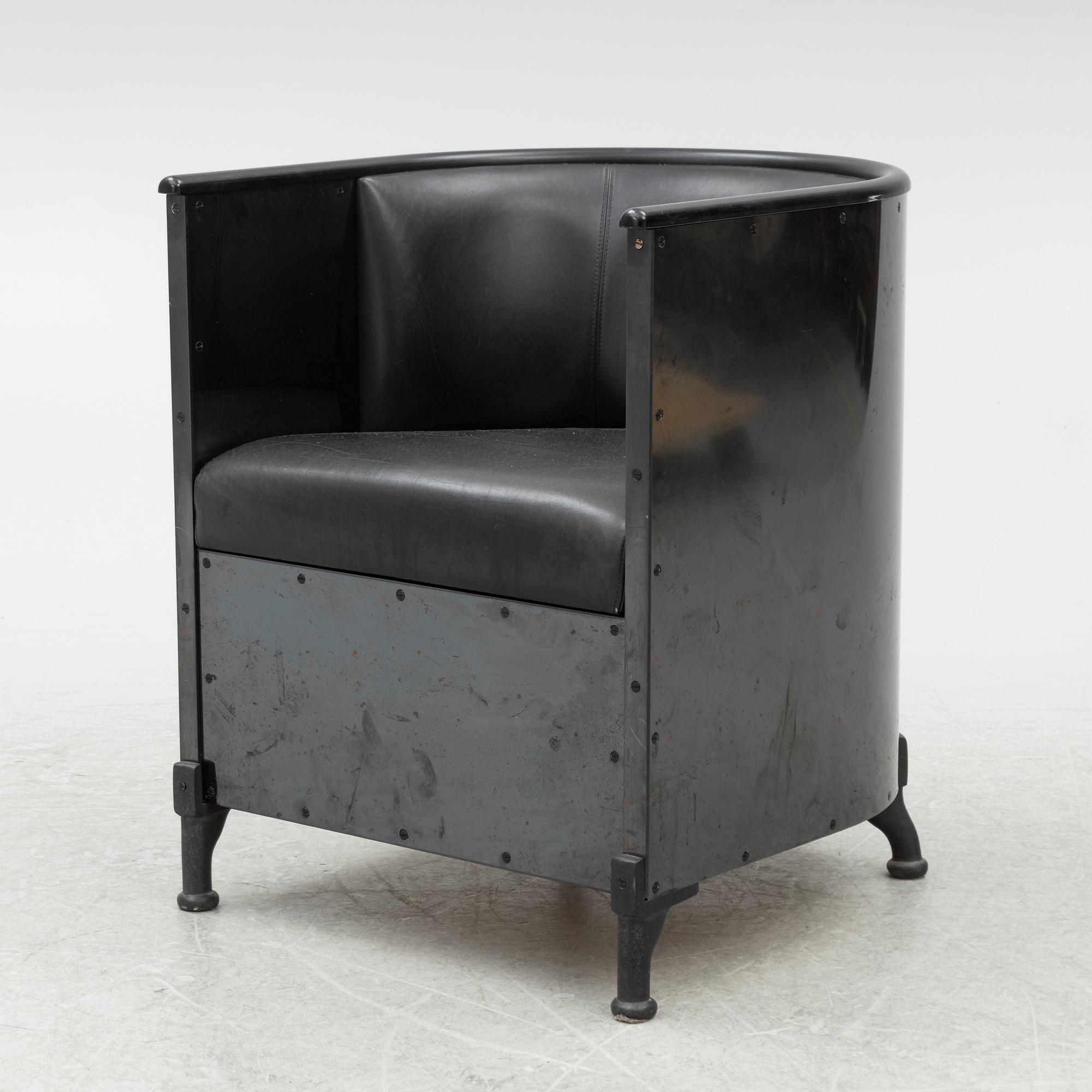 Mats Theselius, fåtölj, "Noir", Källemo, 2018.
