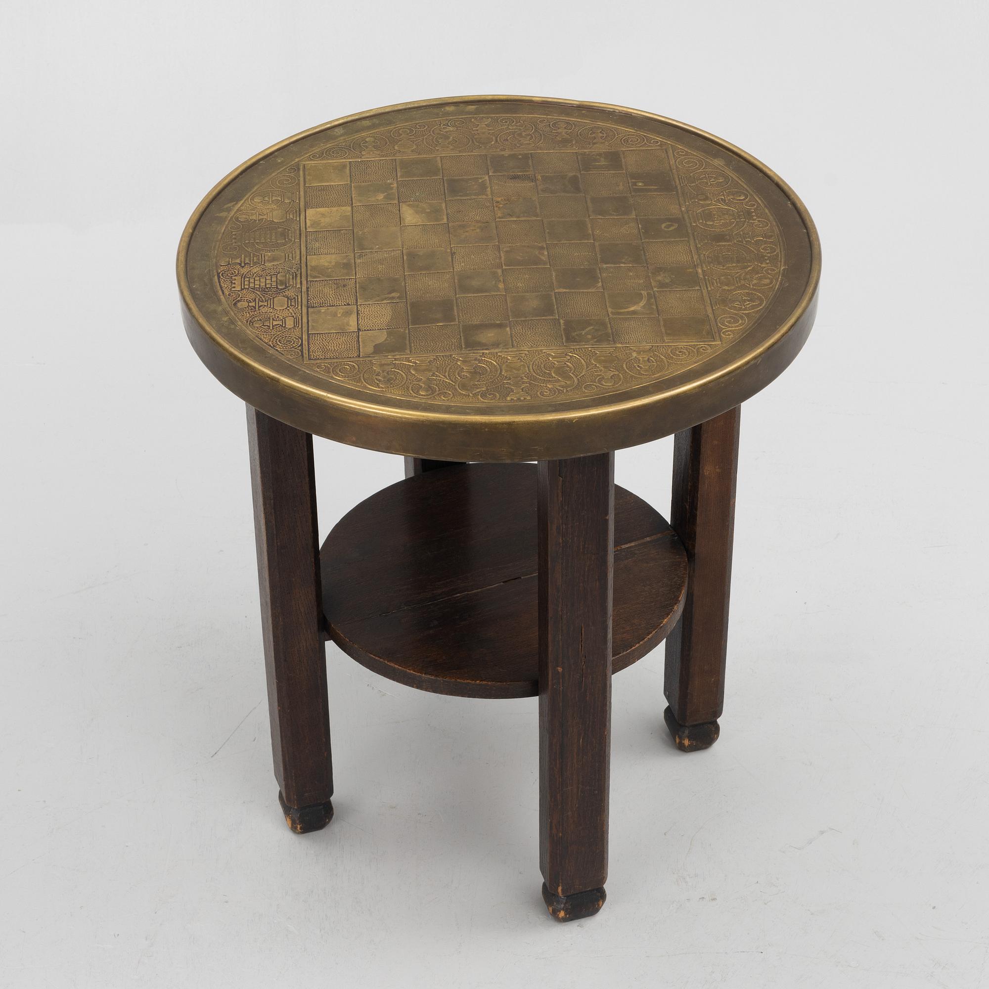 Chess table, first half of the 20th century.