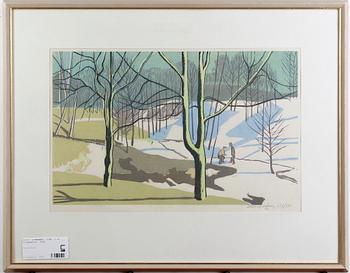 LJUNGBERG, SVEN, 2 st, litografier, sign o numr.