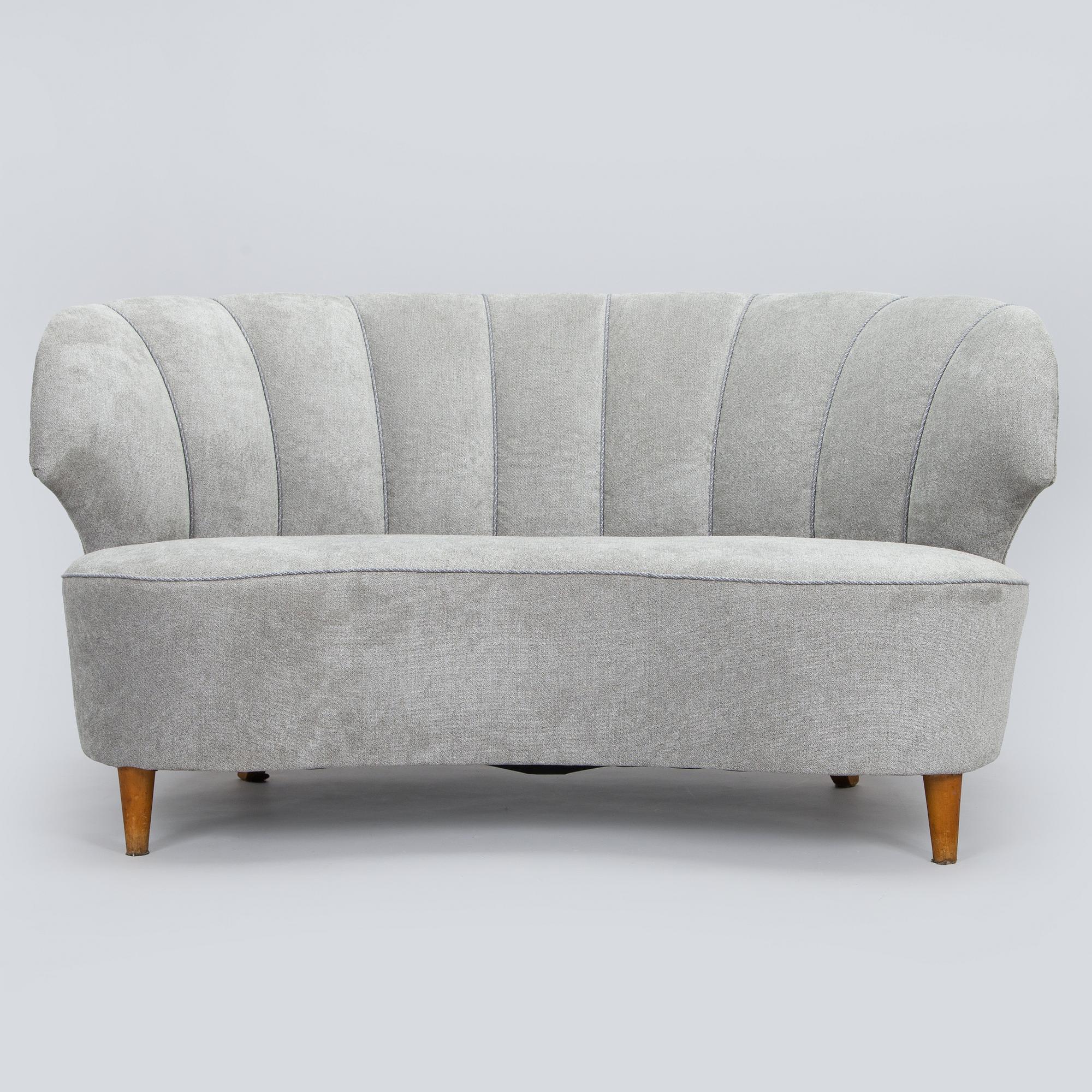 A mid-20th century sofa.