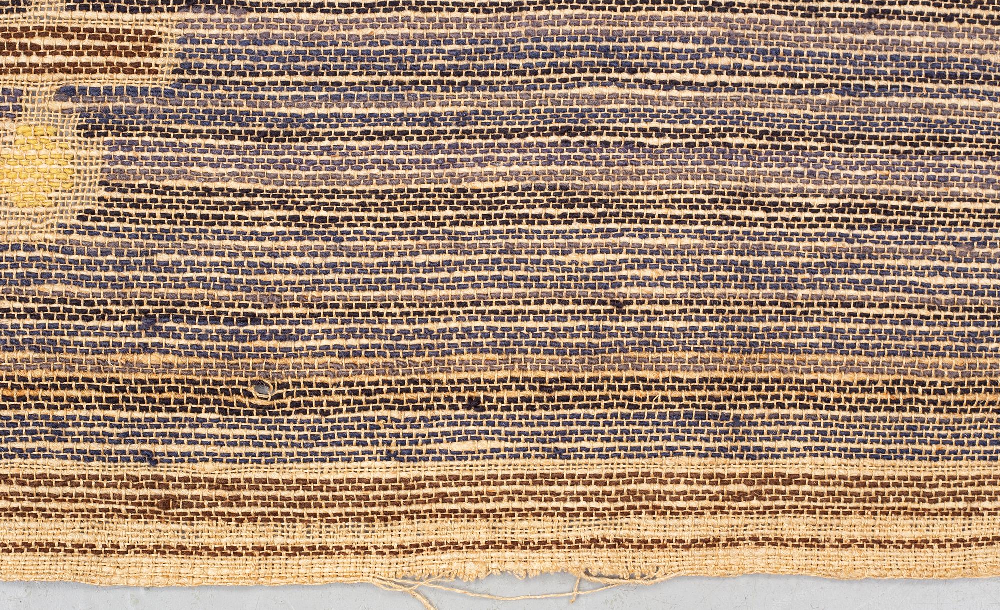 Märta Måås-Fjetterström, a drape, "Blåklockan", flat weave, ca 248 x 151,5-153 cm, signed MMF.