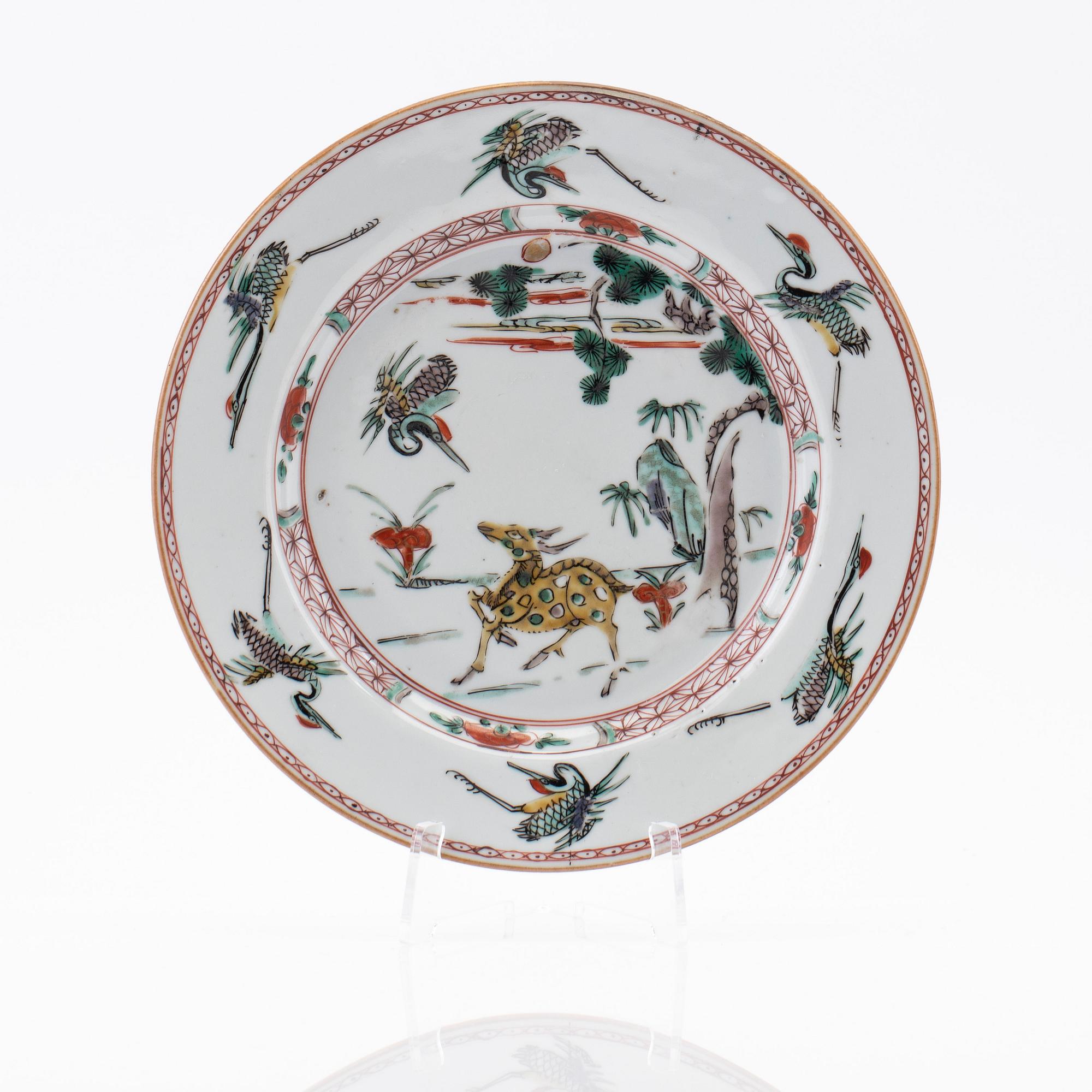 Fat, porcelain, China, Kangxi (1662-1722).