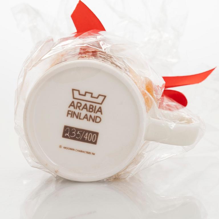 Moomin-mug, porcelain, 'Fazer Café', Moomin Characters, Arabia 2004, numbered 235/400.