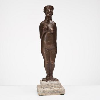 BROR MARKLUND, bronze sculpture, signed Bror Marklund, numbered 8/85, dated 1945.
