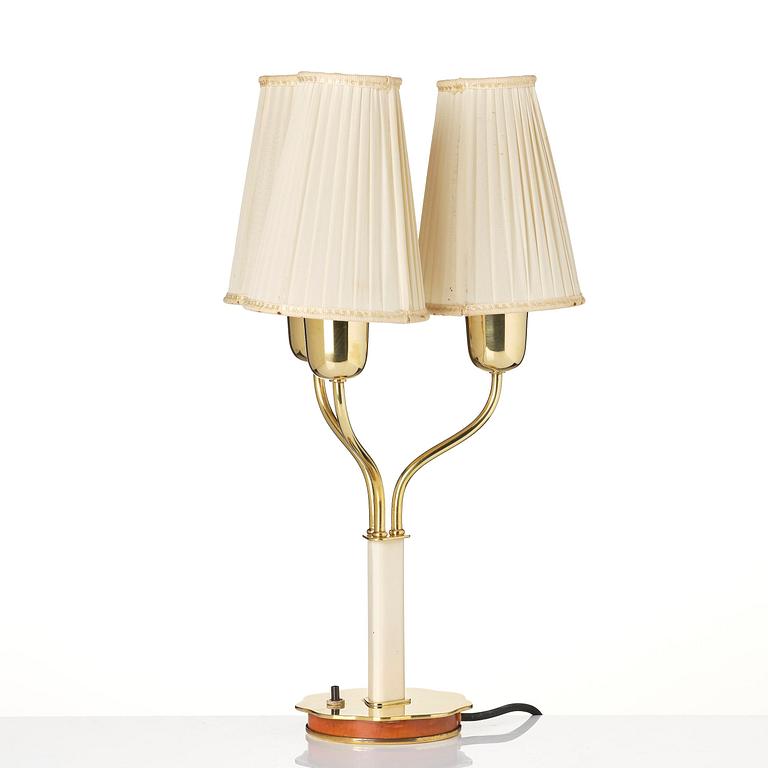 Harald Notini, a table lamp model "15484", Arvid Böhlmarks Lampfabrik, Stockholm, 1940s.