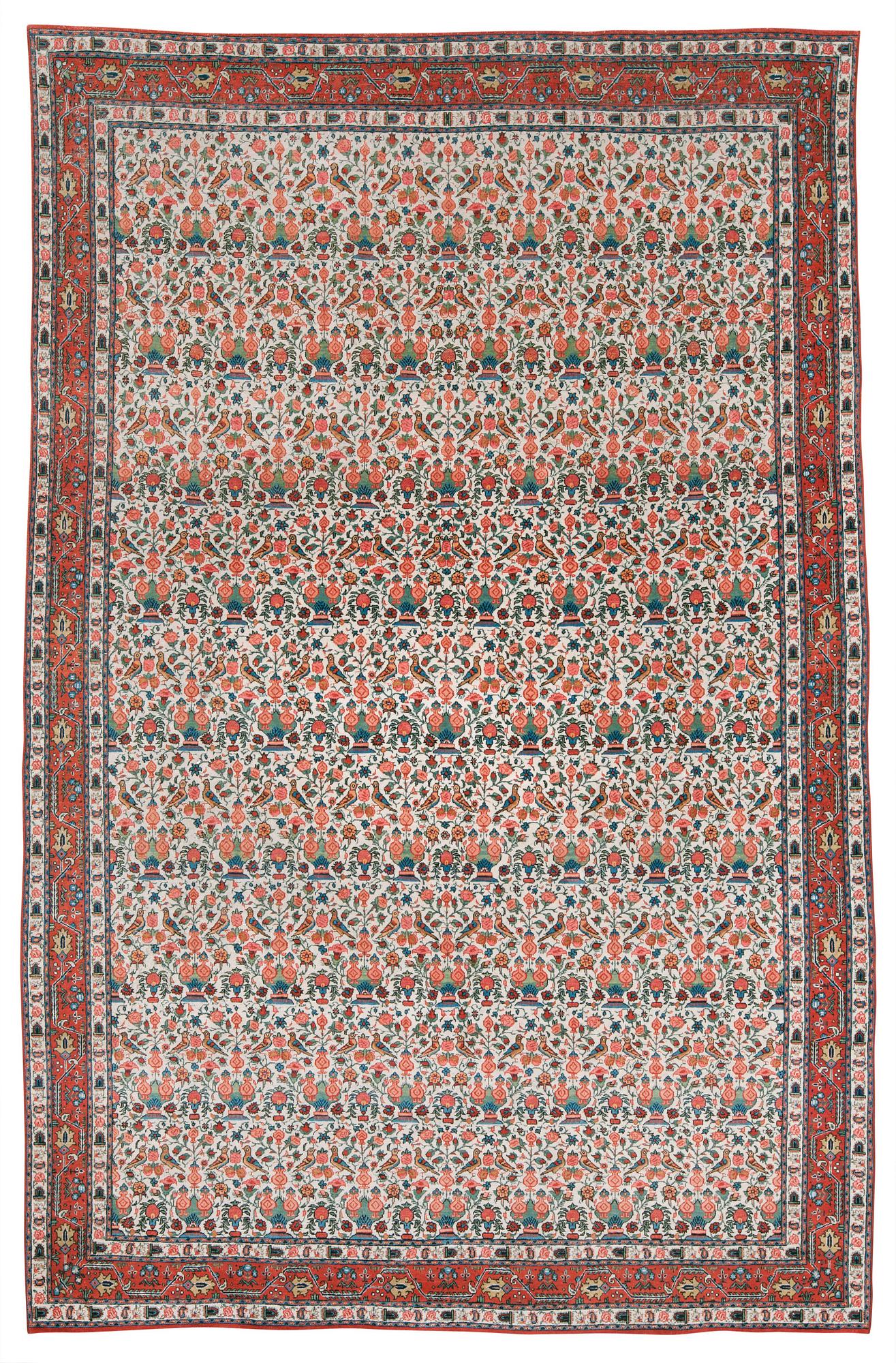 SEMI-ANTIQUE QUM. 327 x 216 cm.