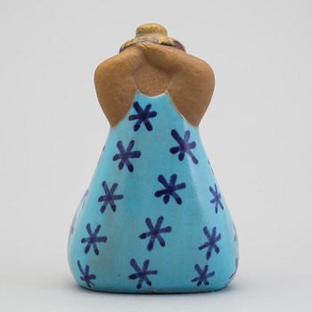 A stoneware sculpture "Emma" by Lisa Larson, Gustavsberg.