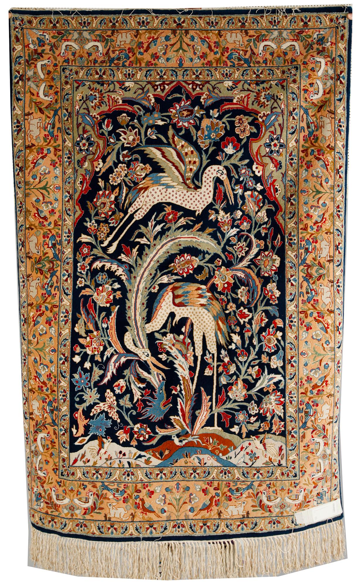MATTA, Isfahan, old, silke. 164 x 107.