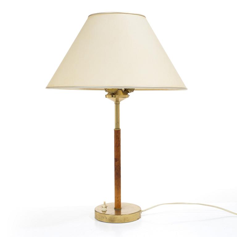 Bertil Brisborg, & Åke Hultgren, a table lamp model 2043, Nordiska Kompaniet, 1940s–50s.