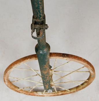 CYKEL, höghjuling, 1800-tal.