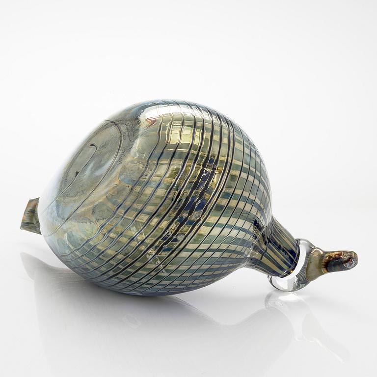 Oiva Toikka, glassfågel, signerad Oiva Toikka Nuutajärvi Notsjö 427/1000.