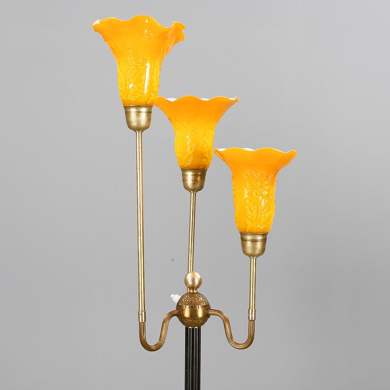 Golvlampa, 1900-tal.