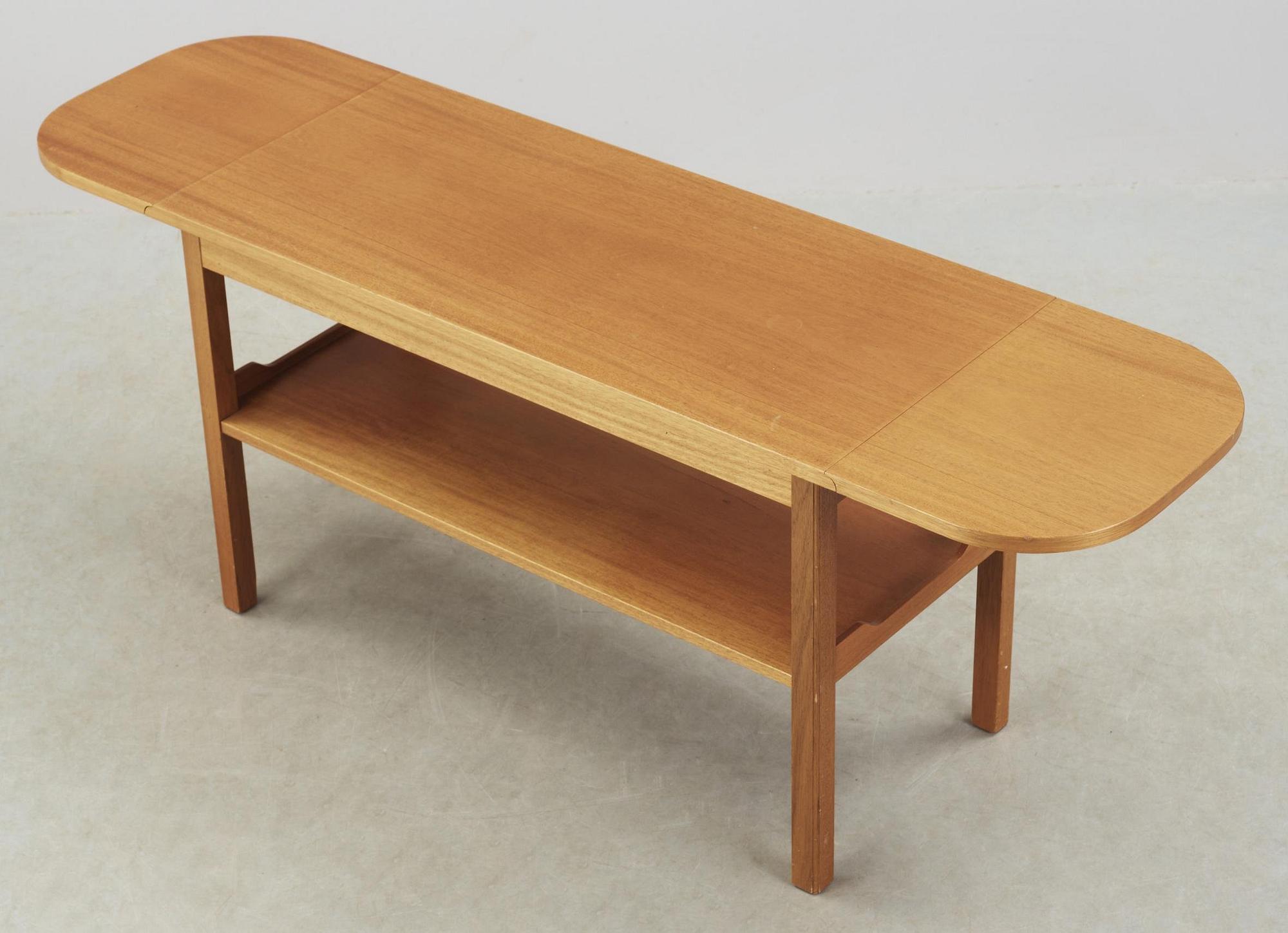 A Josef Frank mahogany table, Svenskt Tenn, model 1059.
