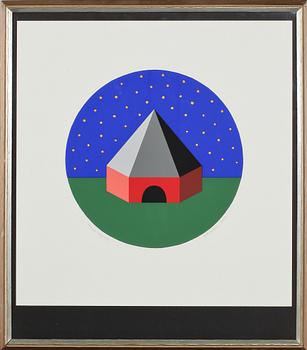 KG Nilson · KG NILSON, färglitografi, signerad och numrerad 188/250.