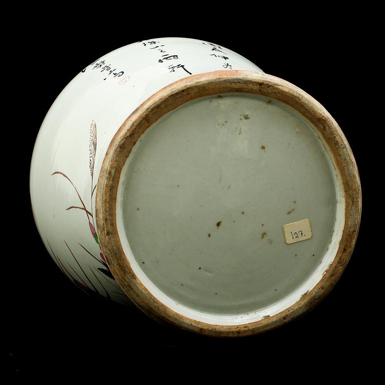 URNA, porslin, Kina, 1900-tal.