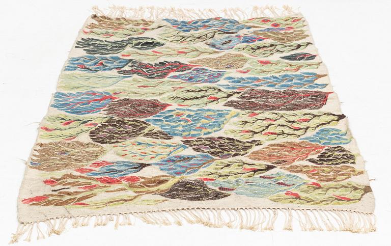 A 'Flower Bed' wall hanging, Ateyat Selim, Egypt, c. 165 x 103 cm.