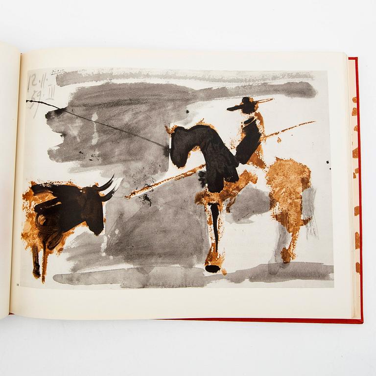 Pablo Picasso, Book, "Toreros", with four lithographs, André Seuret, Monte Carlo, 1961.