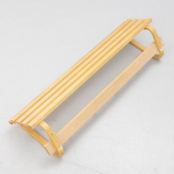 Alvar Aalto, a model 109 shelf, Artek, Finland, second half of the 20th century.