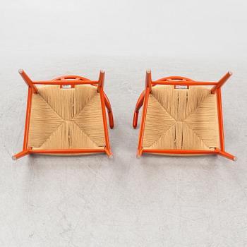 Hans J. Wegner, chairs, a pair, model CH-24/"The Y-chair", Carl Hansen & Son, Denmark.