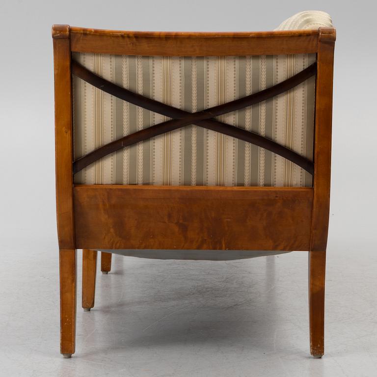 Carl Malmsten, a Swedish Grace sofa, Svenska Möbelfabrikerna, Bodafors, 1920s.