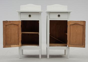 SÄNGBORD, ett par, jugend, 1900-talets början.