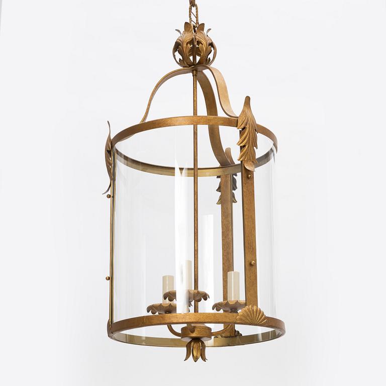 Candle lantern, mid-20th century.