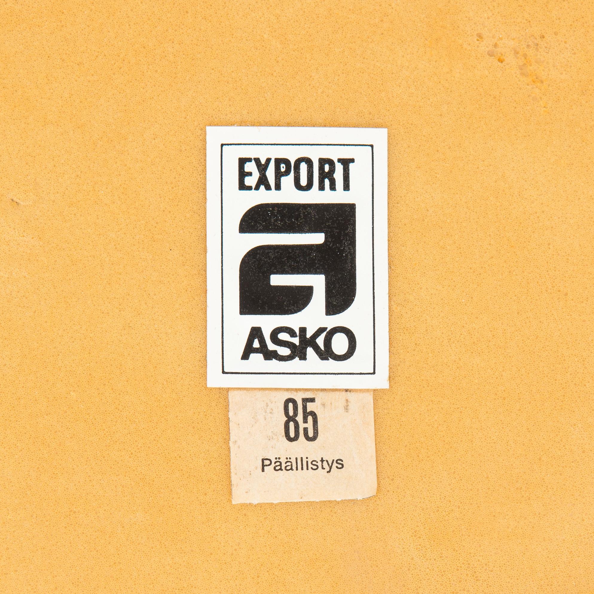 Esko Pajamies, soffa, "Contra", Asko 1970-tal.