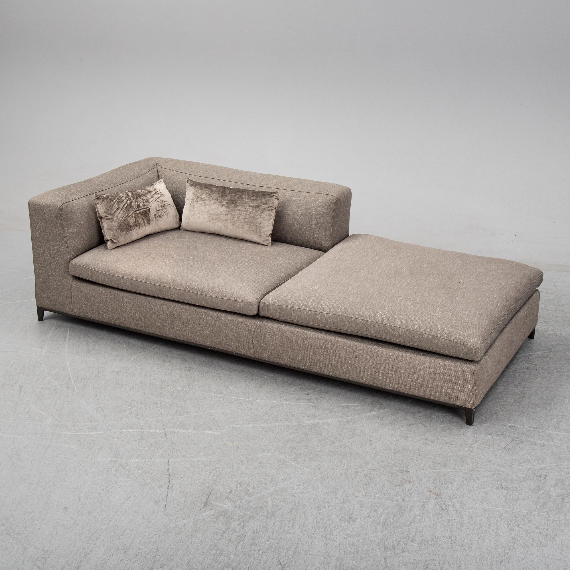 A Michel Club sofa by Antonio Citterio for B&B Italia, designed 2015.