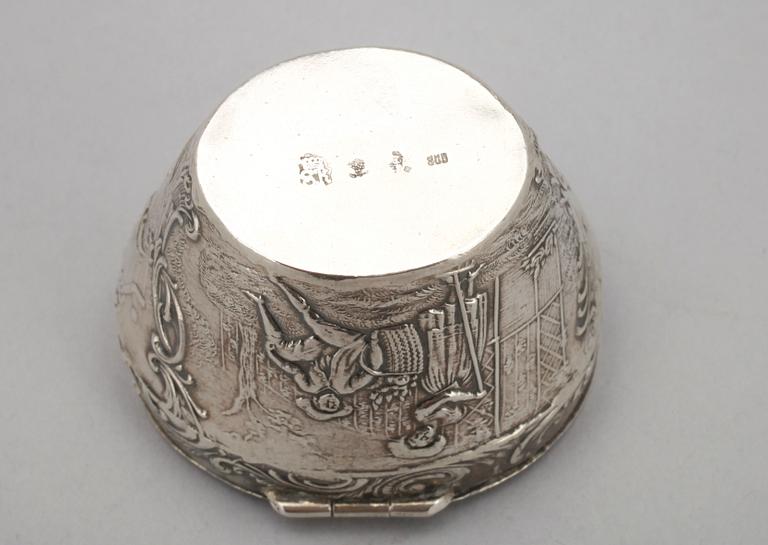 DOSA, 800 silver, Simon Rosenau , Tyskland 1900-tal. Vikt 47 g.