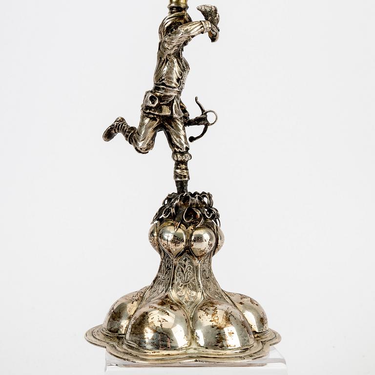 A Swedish 20th century silver cup mark of R Ericson Malmö 1939, weight 410 grams.