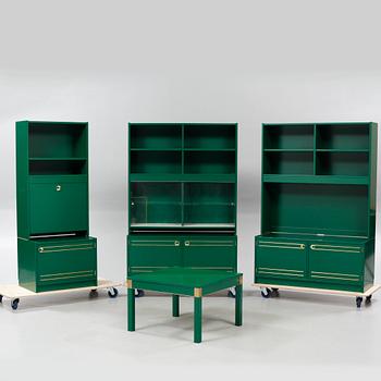 HYLLSYTEM samt BORD, IKEA, 1970-tal.