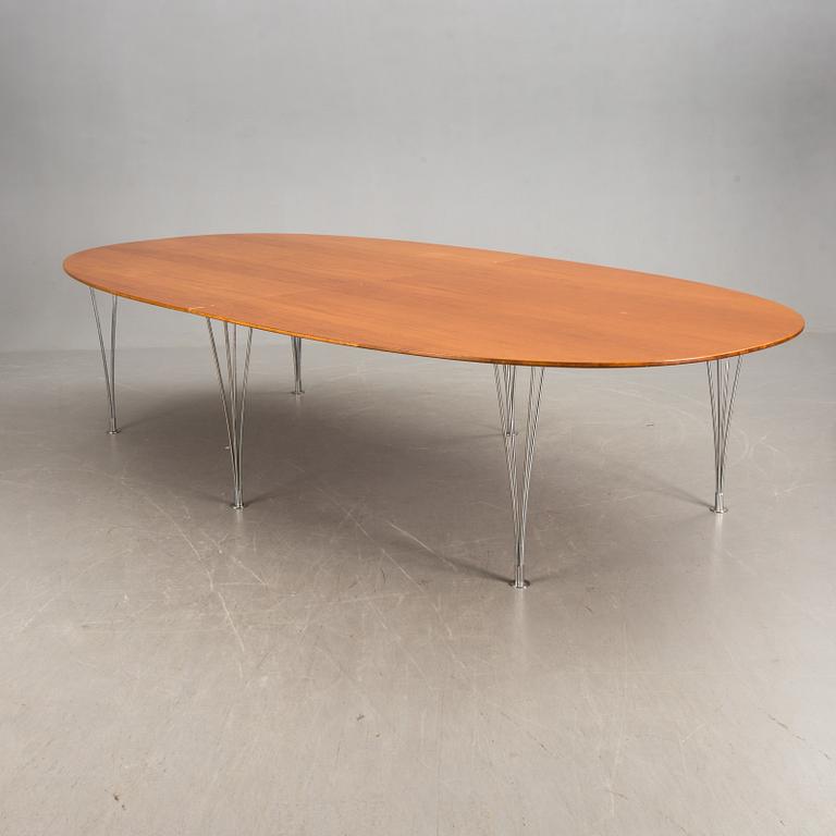 BORD, "Superelips", Bruno Mathsson International, Bruno Mathsson och Piet Hein för Fritz Hansen, 1900-talets andra hälft.