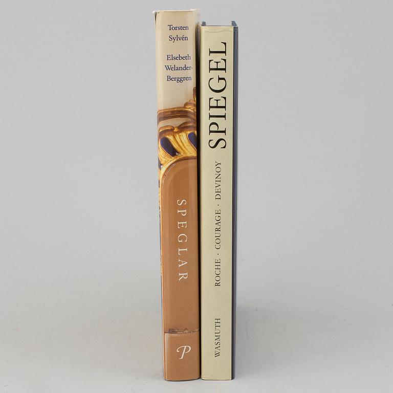 BOOKS, 2 vol. Mirrors.