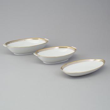 MATSERVIS, 56 delar, porslin, "Exclusiv", Rörstrand, 1950/60-tal.