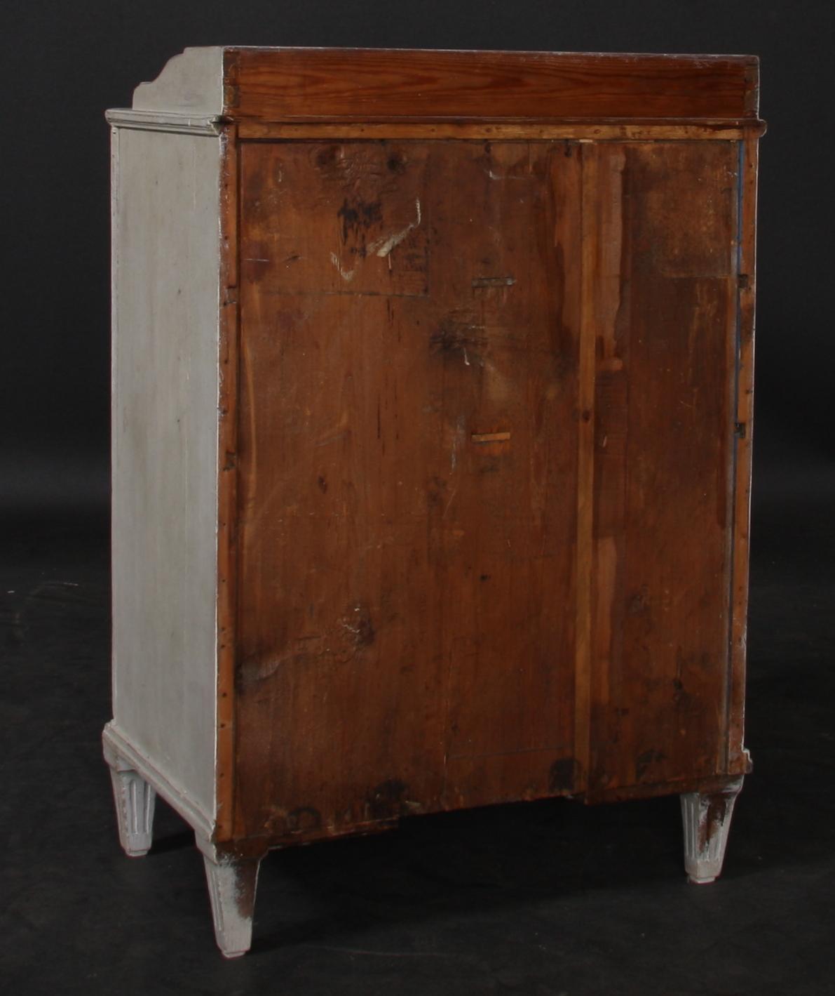 SKÅP, sengustaviansk stil, 1800-tal.