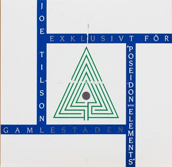 JOE TILSON, färglitografi, signerad och numrerad 88/250.