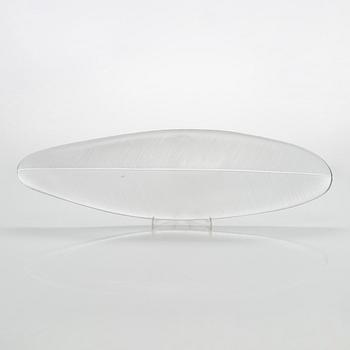 Tapio Wirkkala, a '3869' art object 'Feather' signed Tapio Wirkkala Iittala -55.