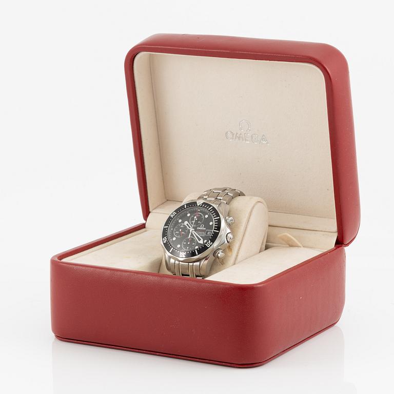 Omega, Seamaster Diver 300M, chronograph, wristwatch, 41.5 mm.