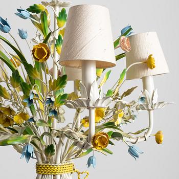 A ceiling lamp, probably Italy. Second half of the 20th Century.