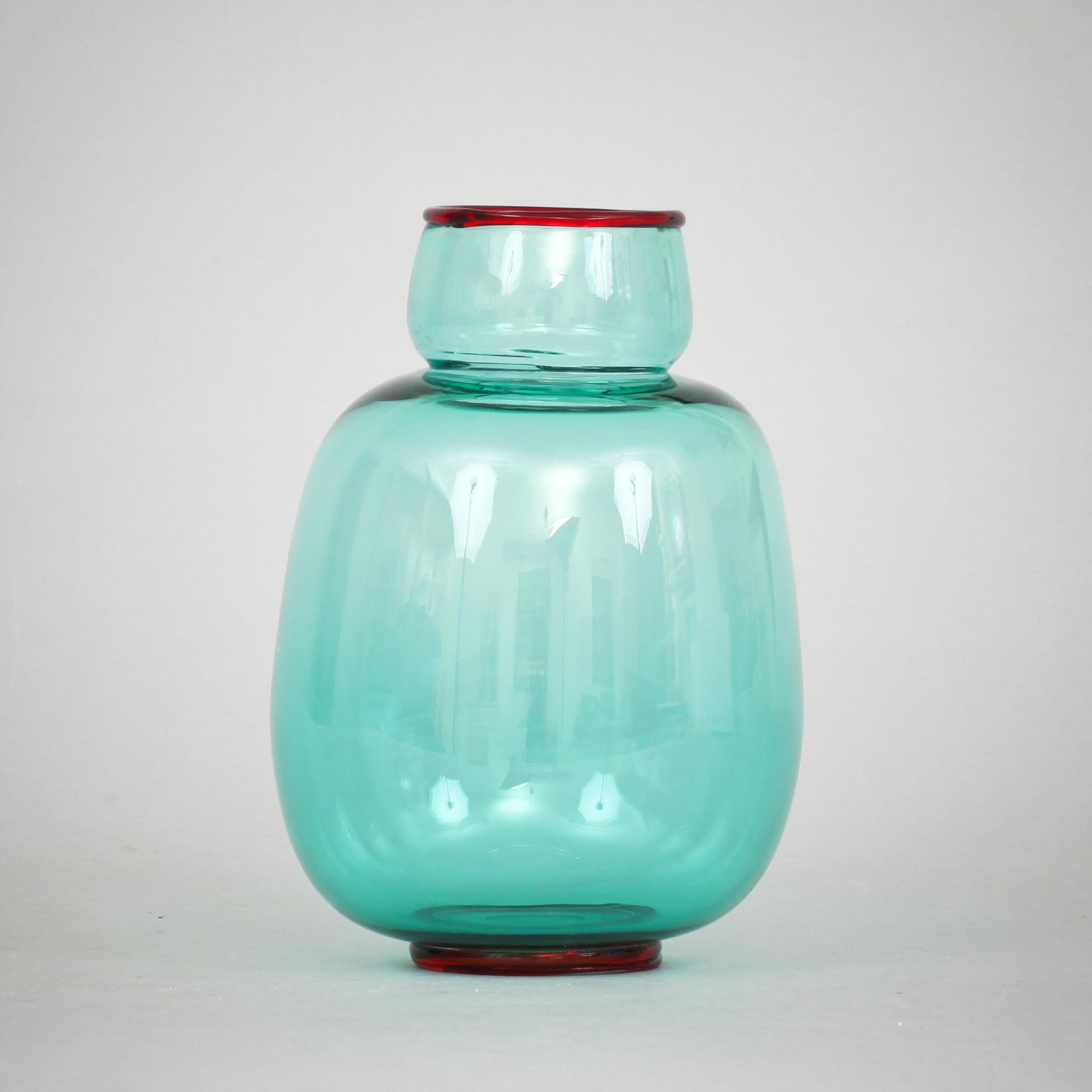 VAS, glas, Salviati, Murano. 1900-talets andra hälft.