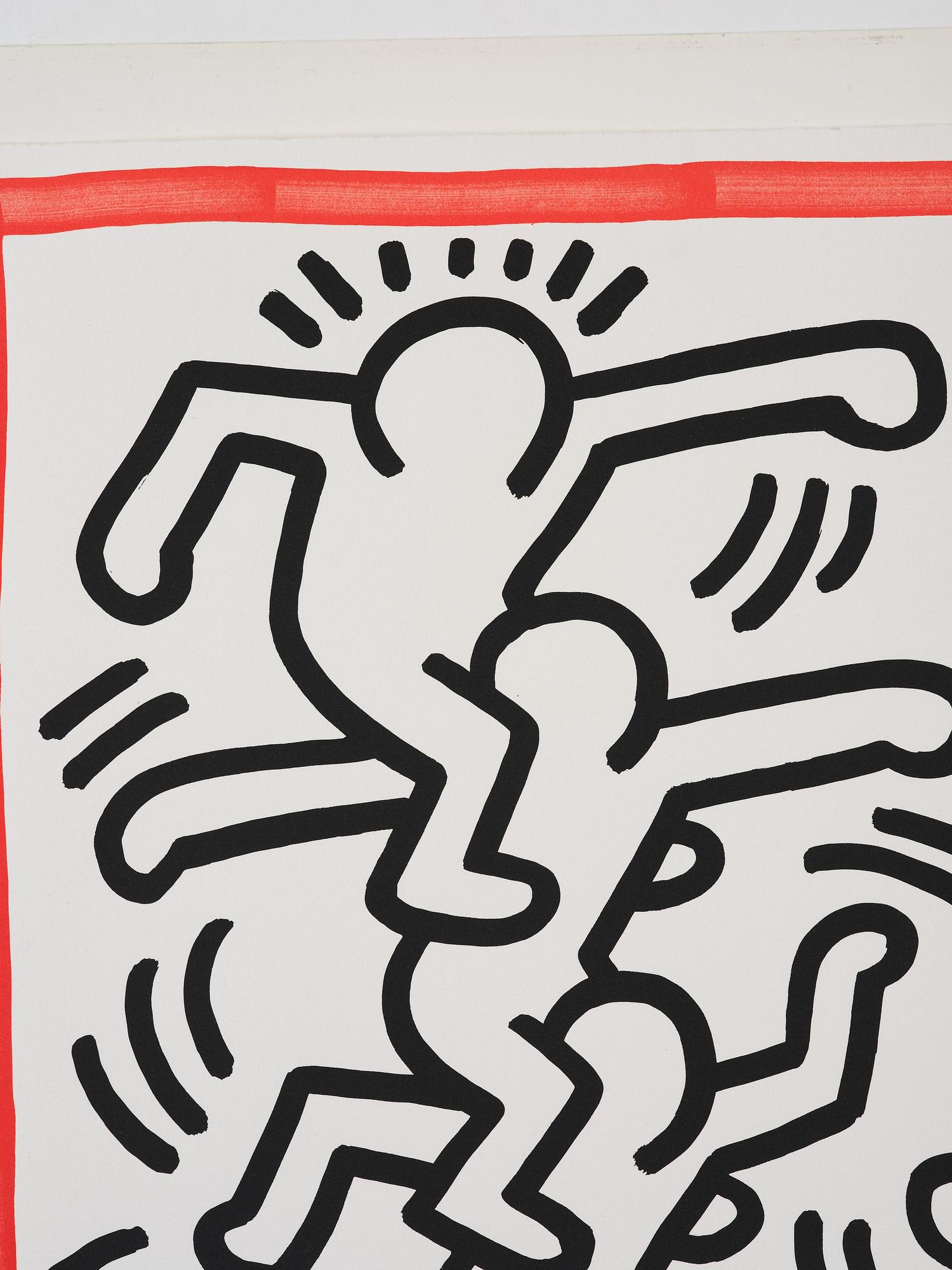 Keith Haring, Utan titel, ur "Three Lithographs".