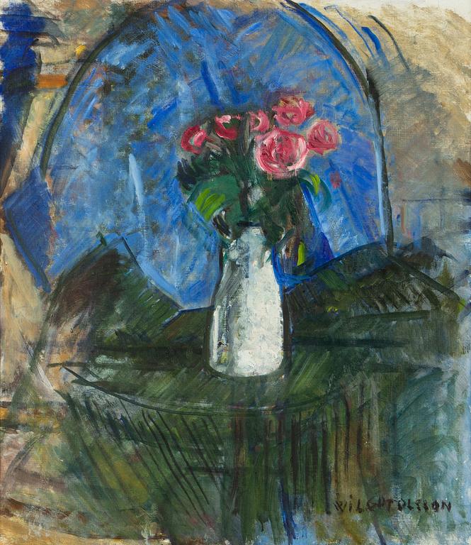 Wilgot Olson, Flower Still Life.