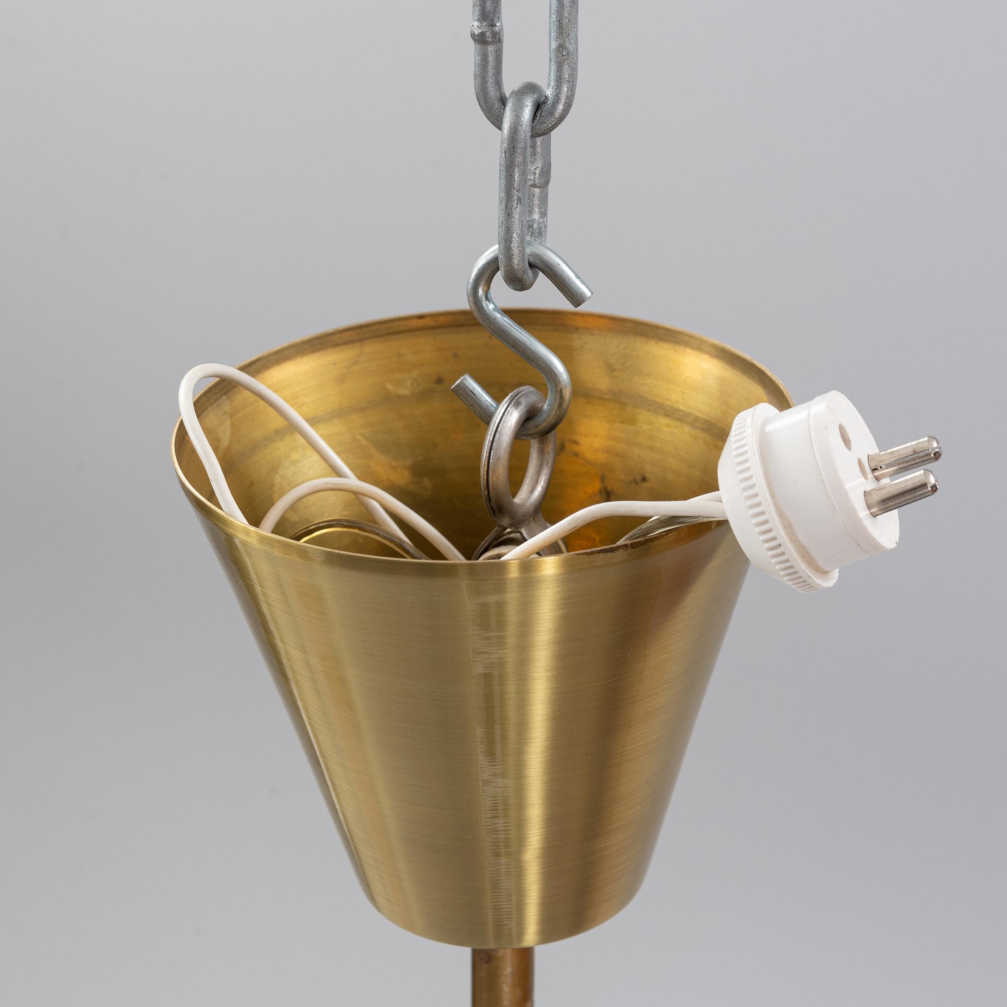 A 1960's-70's ceiling light.